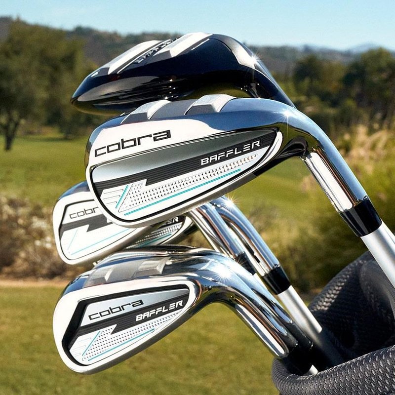 Cobra BAFFLER Black Silver damjärnsset, grafit