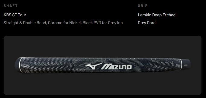Mizuno Golf Mizuno M.Craft Nagoya S Grey Ion putter