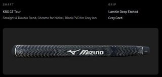Mizuno M.Craft Osaka P Grey putter