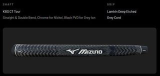 Mizuno M.Craft Osaka S Nickel putter