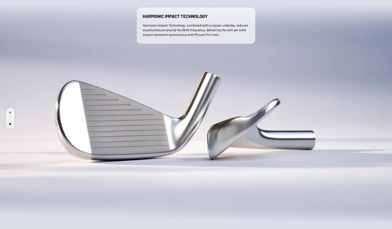 Mizuno Pro M-15 järnset, stål