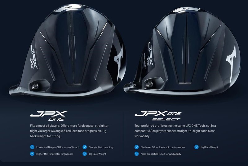 Mizuno JPX ONE driver