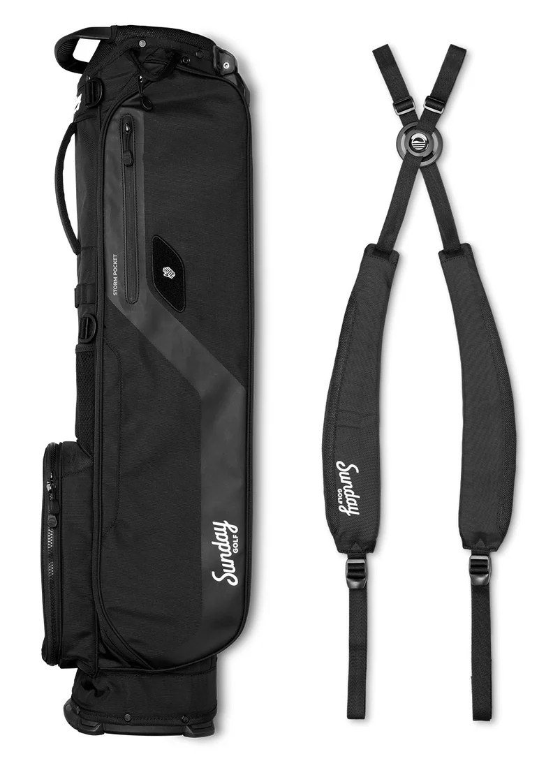 Sunday Golf El Camino pencil bag, matt svart
