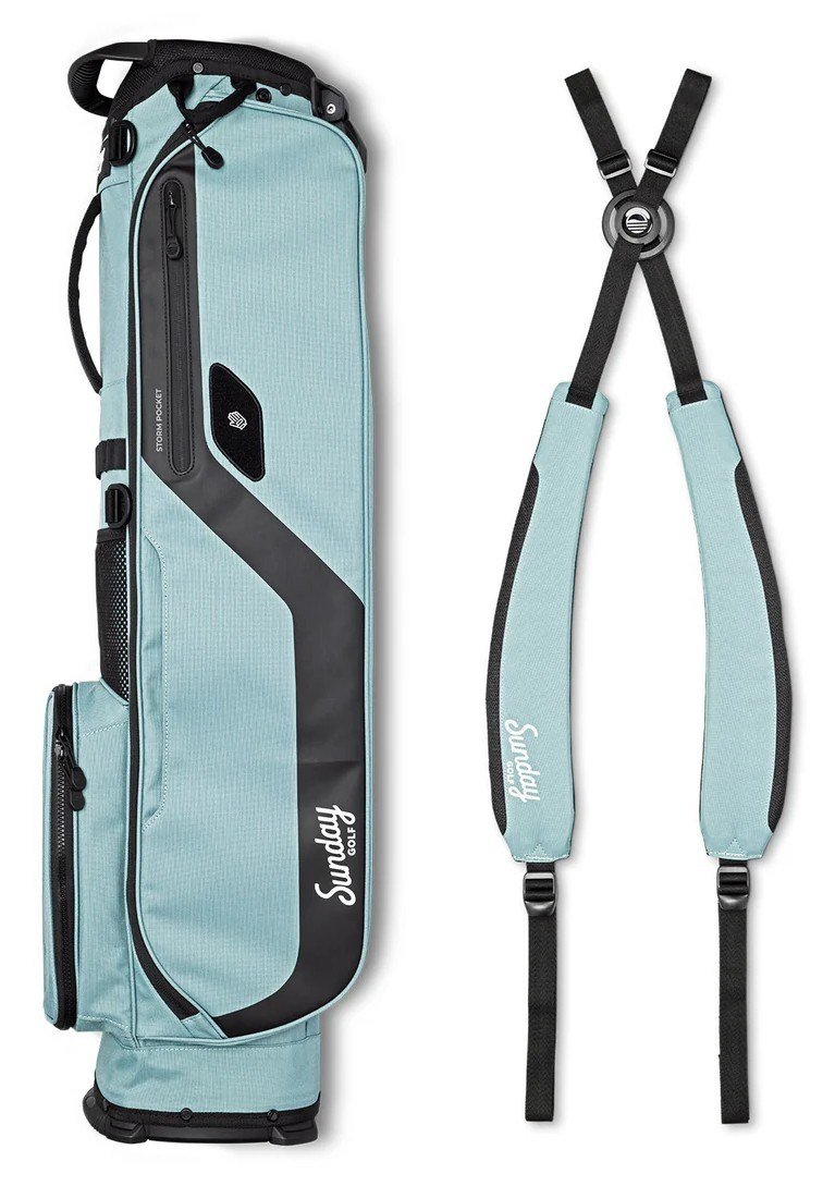 Sunday Golf El Camino pencil bag, seafoam