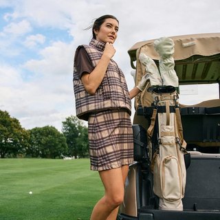 Sunday Golf El Camino pencil bag, toasted almond