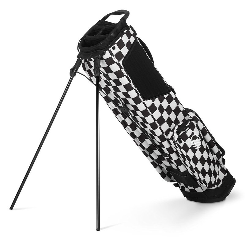 Sunday Golf El Camino pencil bag, black/white checker