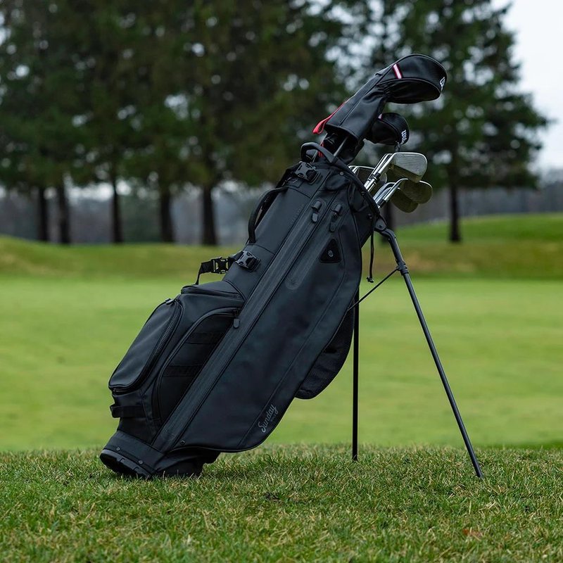 Sunday Golf Storm Ryder stand bag, svart