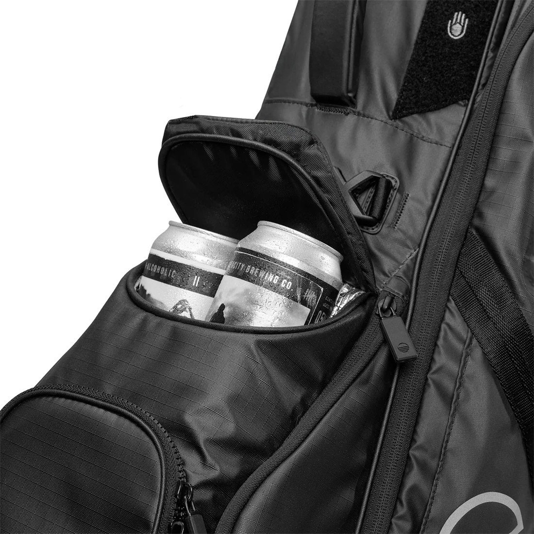 Sunday Golf Ranger stand bag, svart