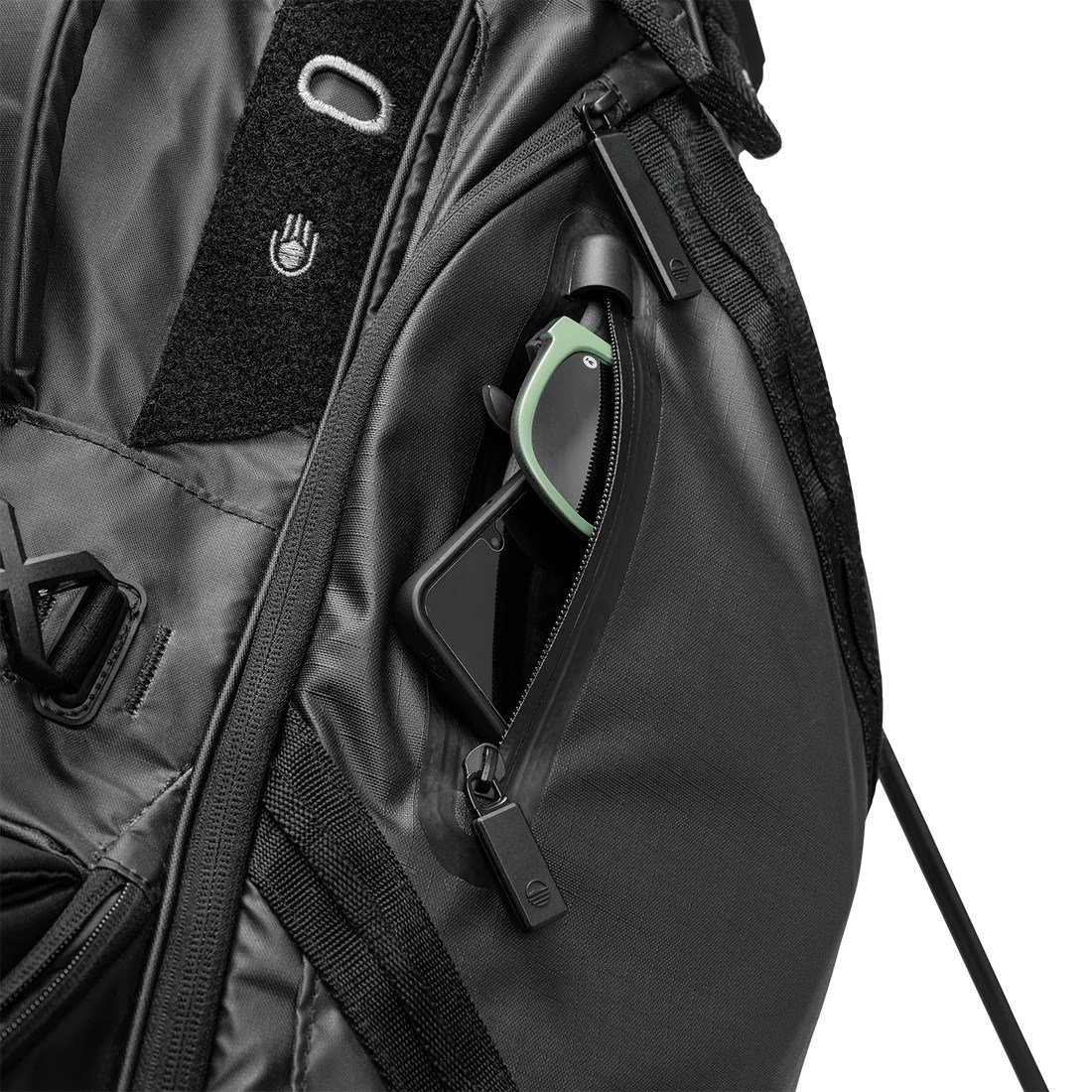 Sunday Golf Ranger stand bag, svart