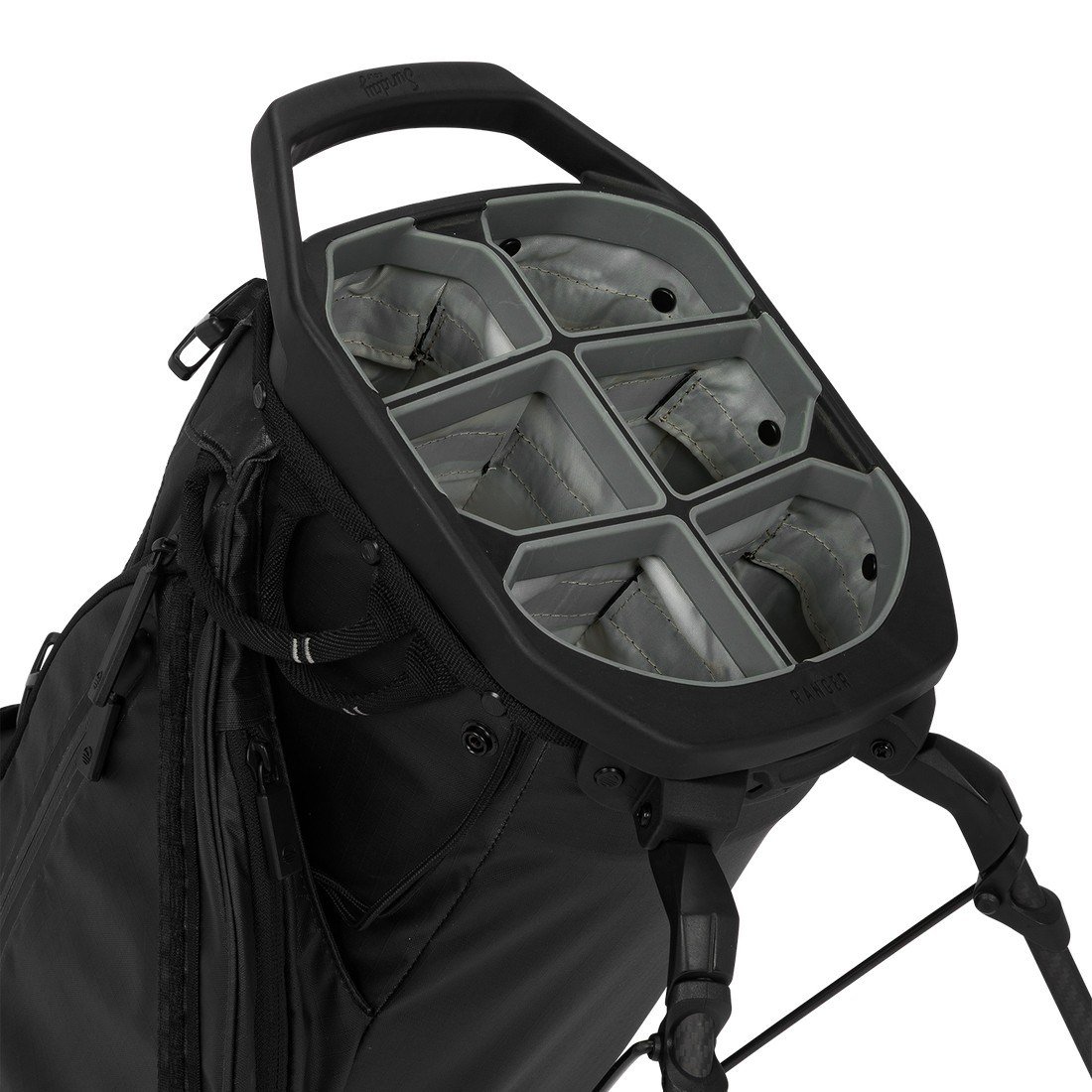 Sunday Golf Ranger stand bag, svart