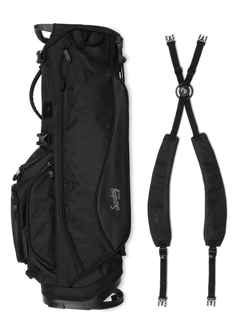 Sunday Golf Ryder 14-way stand bag, svart