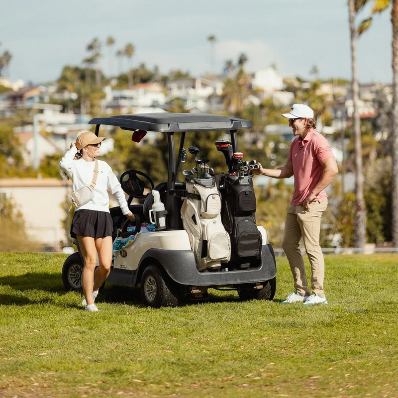 Sunday Golf Big Rig cart bag, matte black
