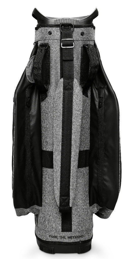 Sunday Golf Big Rig cart bag, heather gray