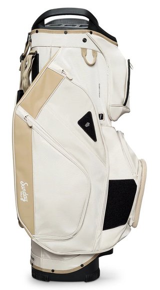 Sunday Golf Big Rig cart bag, toasted almond