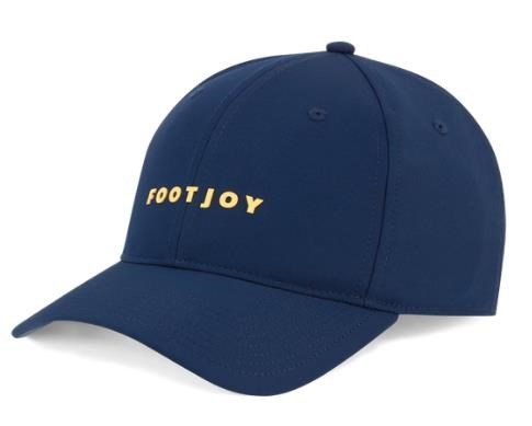 FootJoy FJ Fashion golf cap, herr kšiltovka, navy with sunshine