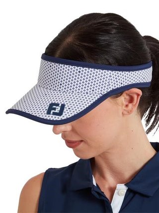 FootJoy ladies visor, dusty lavender/navy