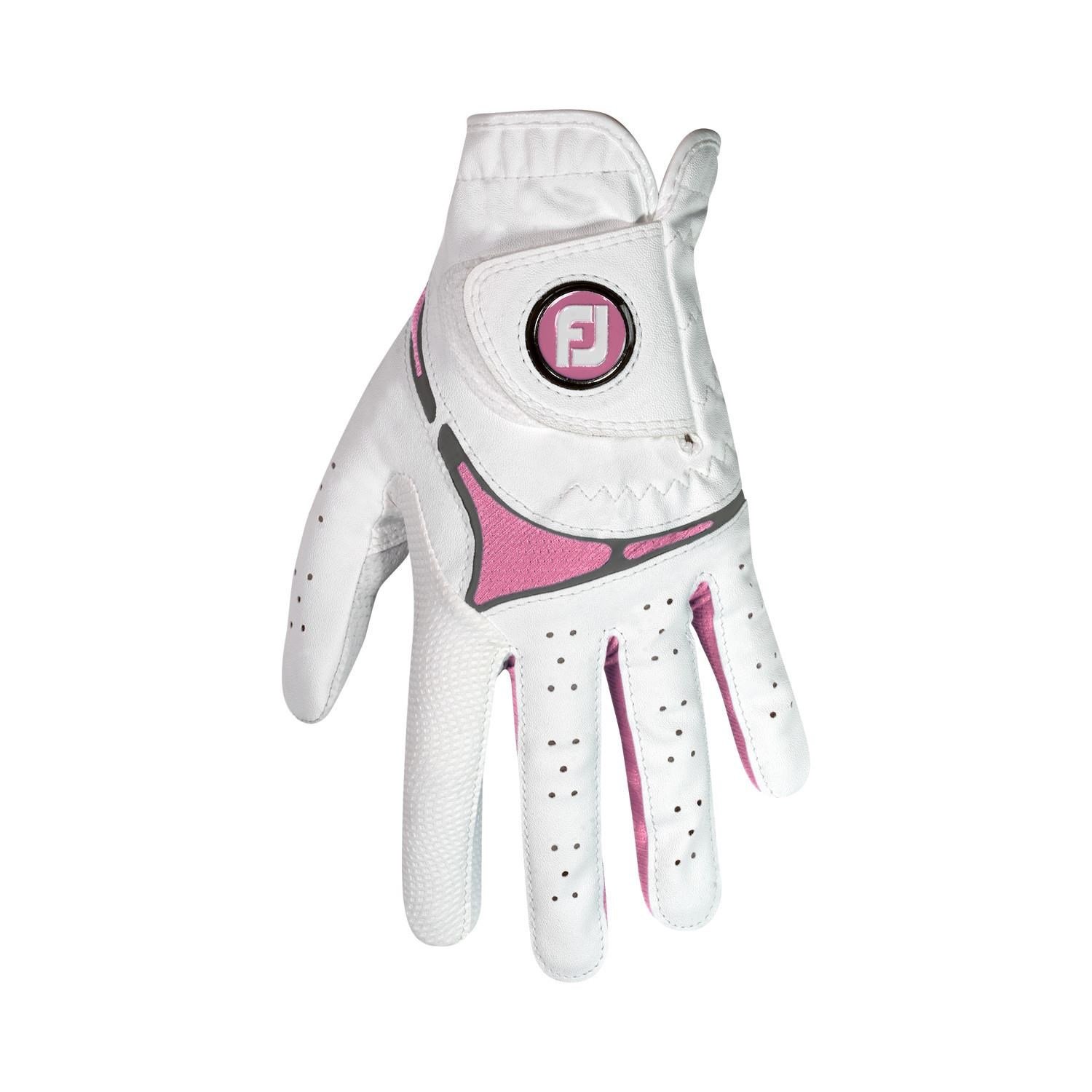 FootJoy GTxtreme damgolfhandske, vit/rosa
