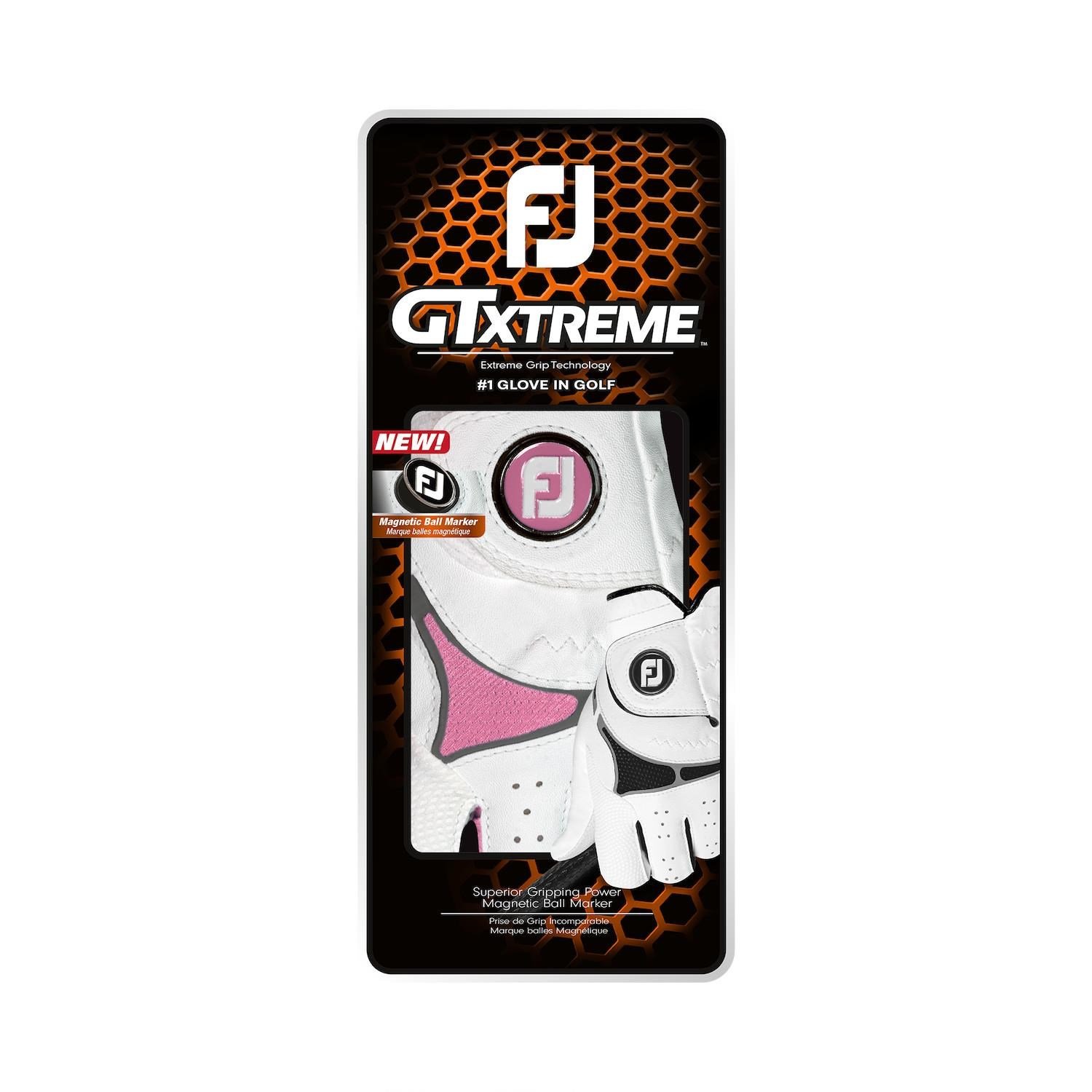 FootJoy GTxtreme damgolfhandske, vit/rosa