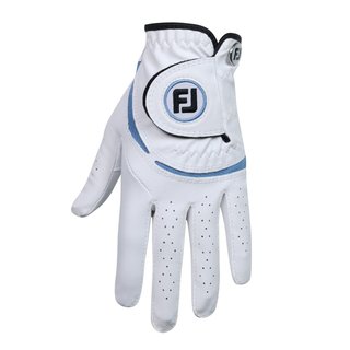 FootJoy FJ Junior golfhandske för barn, vit/kobolt