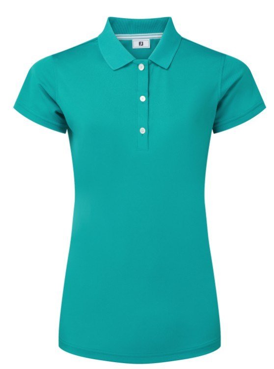 FootJoy Stretch Pique Solid dampolo, grön