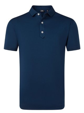 FootJoy Lisle Solid herr polo, navy