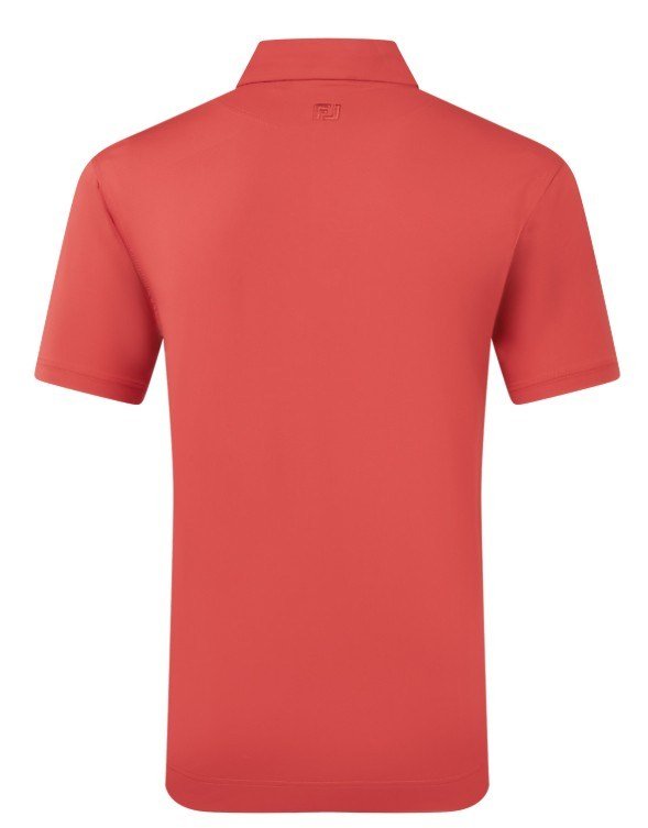 FootJoy Lisle Solid herr polo, nantucket red