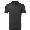 FootJoy Modernist Geo Pique herr polo, charcoal/black