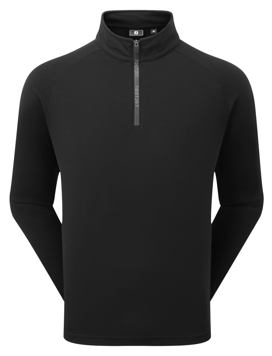 FootJoy Wordmark Chill Out herr sweatshirt, svart/kol