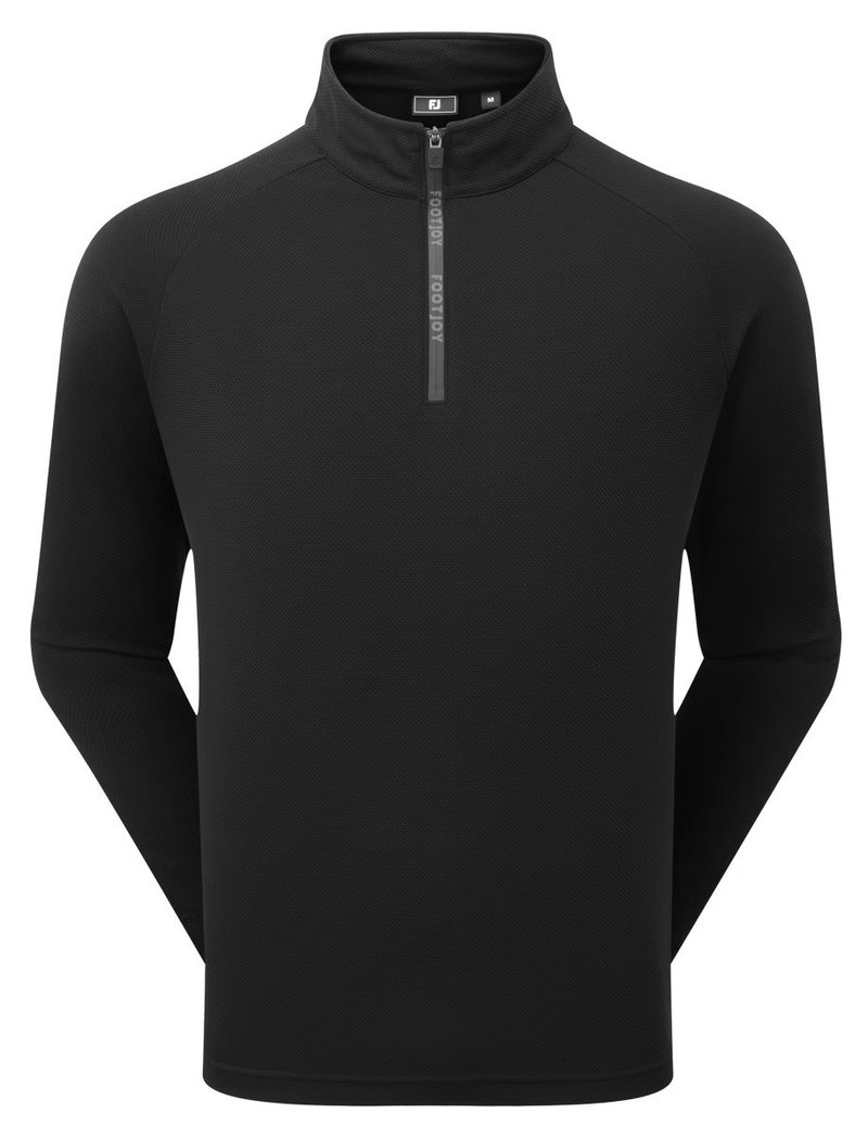 FootJoy Wordmark Chill Out herr sweatshirt, svart/kol