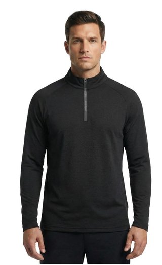 FootJoy Wordmark Chill Out herr sweatshirt, svart/kol