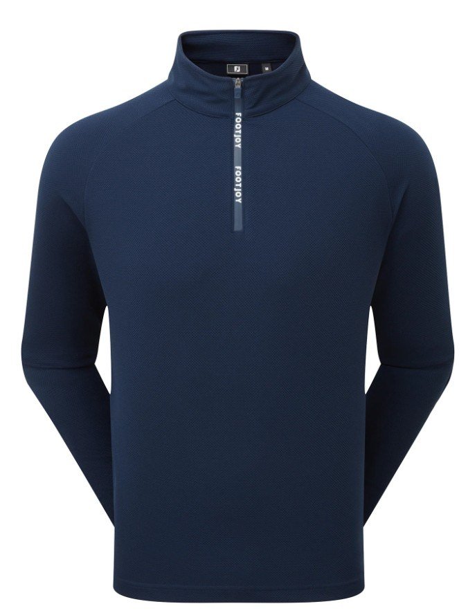 FootJoy Wordmark Chill Out herr sweatshirt, navy/white