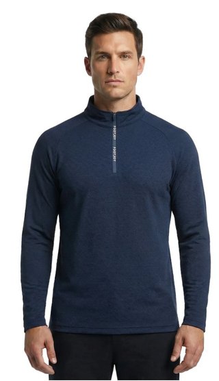 FootJoy Wordmark Chill Out herr sweatshirt, navy/white