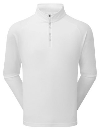 FootJoy Wordmark Chill Out herr sweatshirt, vit/grå