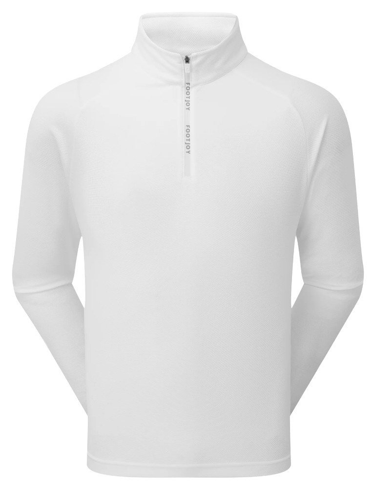 FootJoy Wordmark Chill Out herr sweatshirt, vit/grå