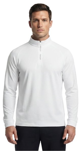 FootJoy Wordmark Chill Out herr sweatshirt, vit/grå