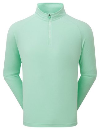 FootJoy Wordmark Chill Out herr sweatshirt, sea glass/white