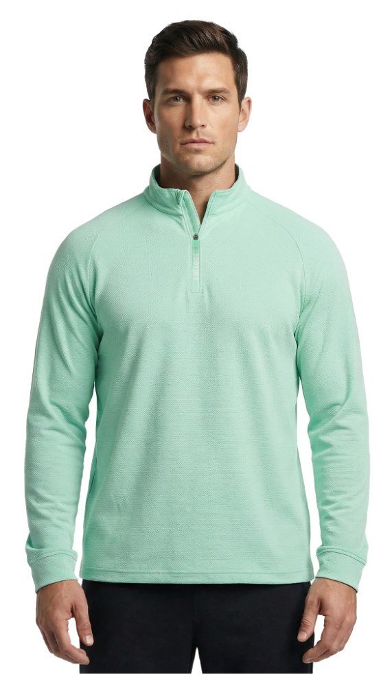 FootJoy Wordmark Chill Out herr sweatshirt, sea glass/white