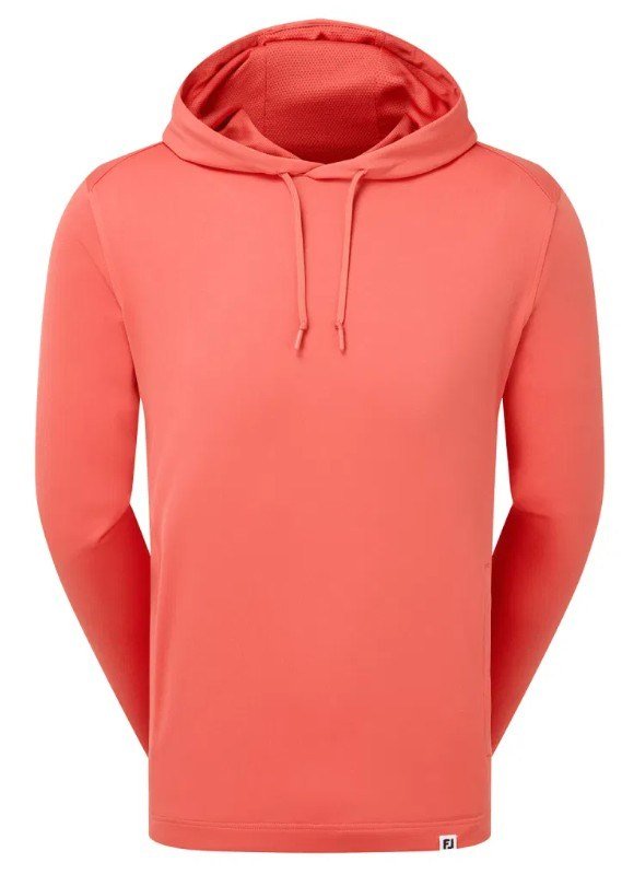 FootJoy Lightweight Hoodie herr sweatshirt, solid nantucket red