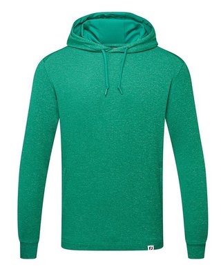 FootJoy Lightweight Hoodie herr sweatshirt, heather field green