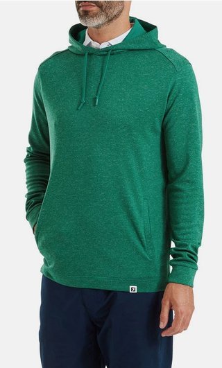 FootJoy Lightweight Hoodie herr sweatshirt, heather field green