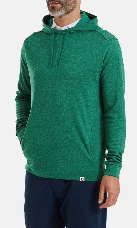 FootJoy Lightweight Hoodie herr sweatshirt, heather field green