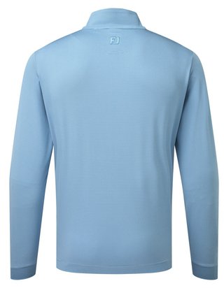 FootJoy Ottoman Stripe Chill-Out herr sweatshirt, chambray/coastal blue