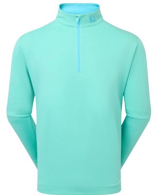 FootJoy Ottoman Stripe Chill-Out herr sweatshirt, blue reef/sea glass