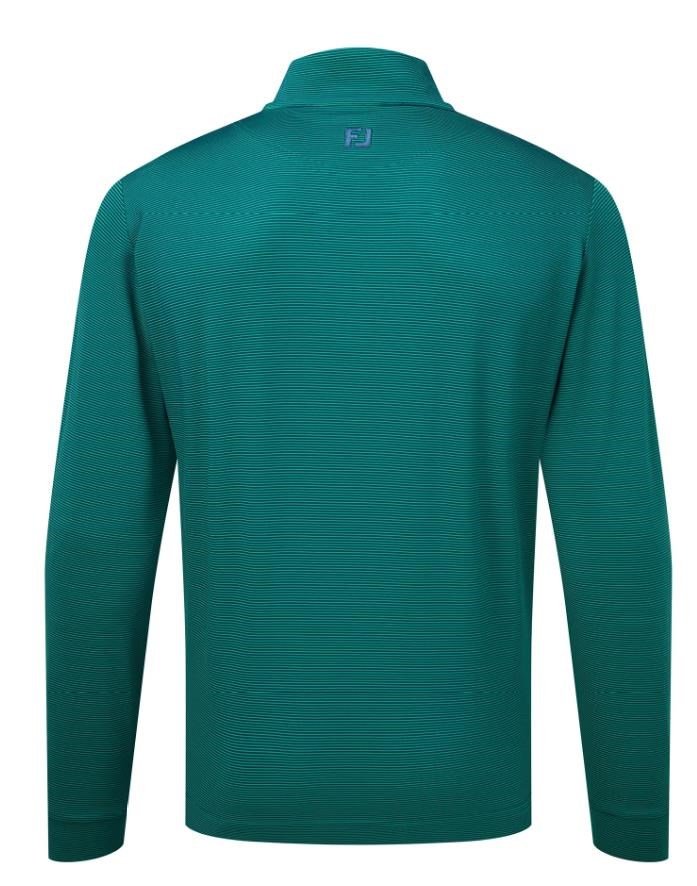 FootJoy Ottoman Stripe Chill-Out herr sweatshirt, navy/field green