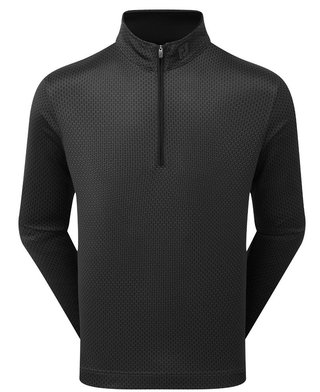 FootJoy Nautical Flag Tonal Chill Out herr sweatshirt, svart