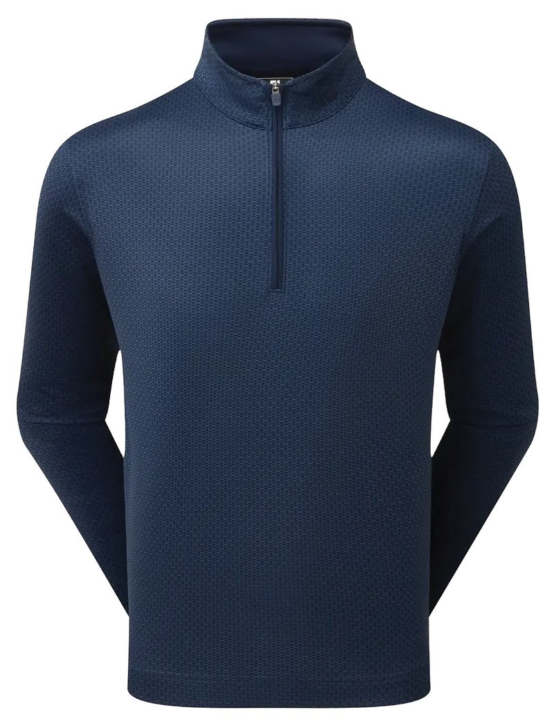 FootJoy Nautical Flag Tonal Chill Out herr sweatshirt, navy