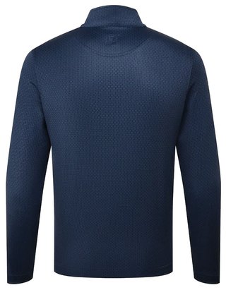FootJoy Nautical Flag Tonal Chill Out herr sweatshirt, navy