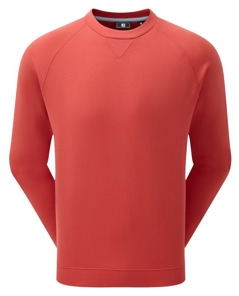 FootJoy Crew Neck herr sweatshirt, nantucket red