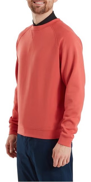 FootJoy Crew Neck herr sweatshirt, nantucket red