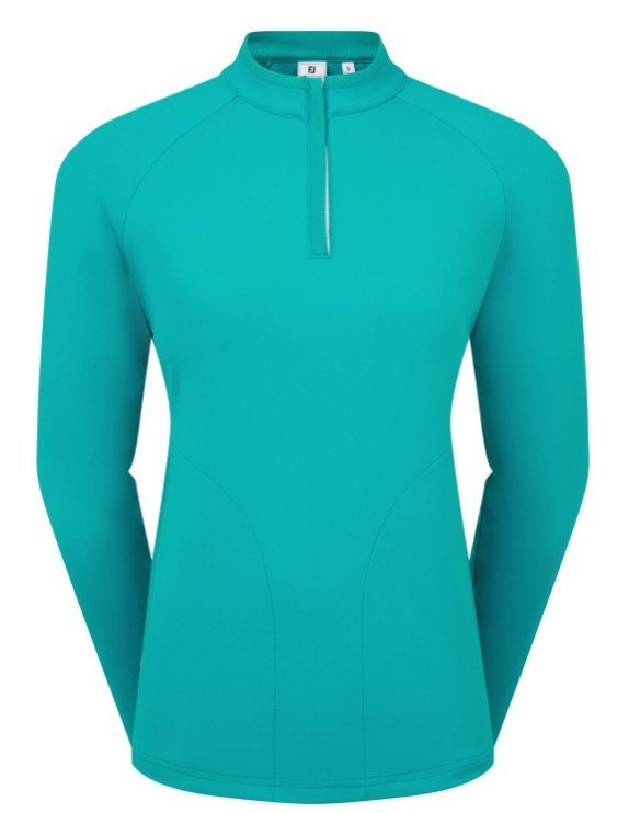 FootJoy Half-Zip Midlayer dam tröja, tile blue
